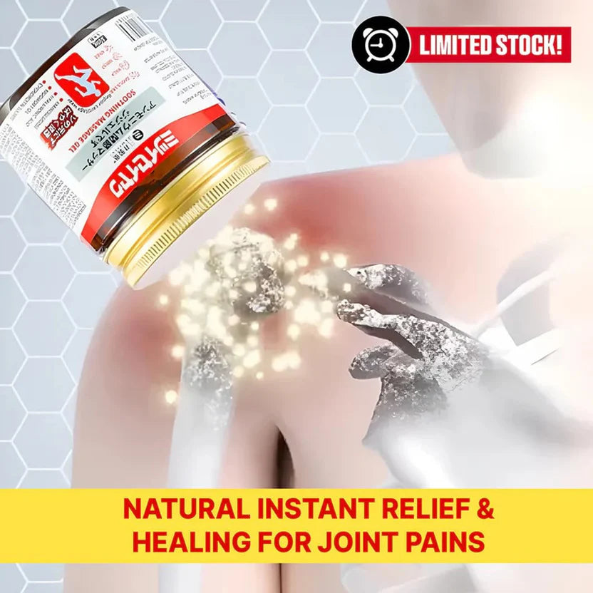 JAPANESE BALM FOR JOINT & MUSCLE RELIEF: FAST-ACTING SOOTHING GEL