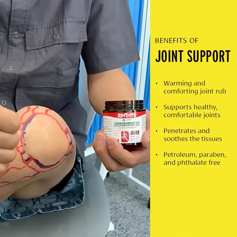 JAPANESE BALM FOR JOINT & MUSCLE RELIEF: FAST-ACTING SOOTHING GEL